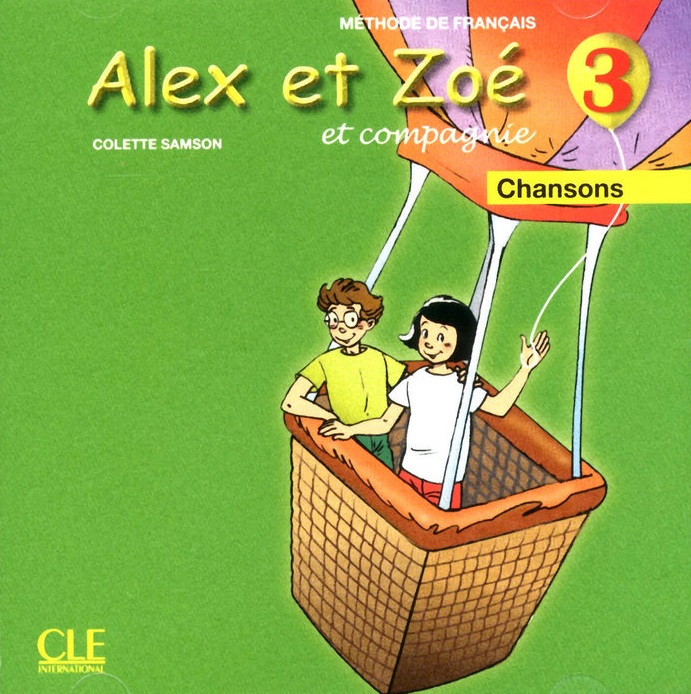 Alex et Zoe 3 Audio CD individual / Аудиодиск с песнями и стихами