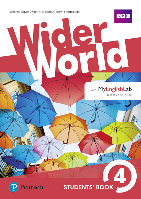 Wider World 4 Student's Book with MyEnglishLab 2017  Учебник с онлайн кодом