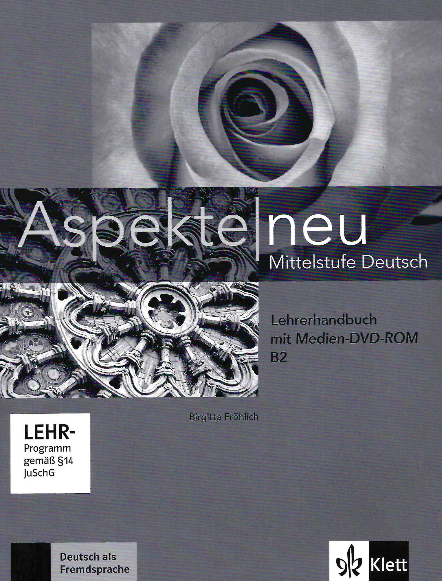 Aspekte neu B2 Lehrerhandbuch + DVD-ROM / Книга для учителя