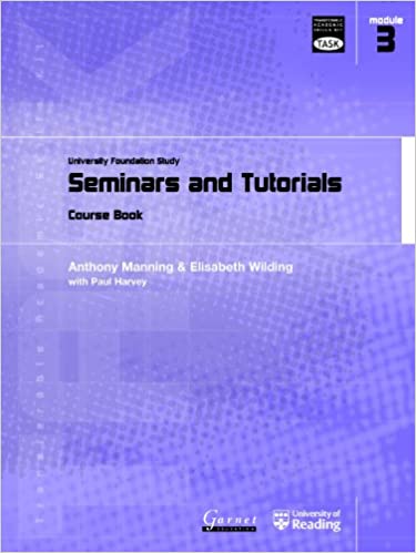 TASK: University Foundation Study Module 3: Seminars and Tutorials / Учебник