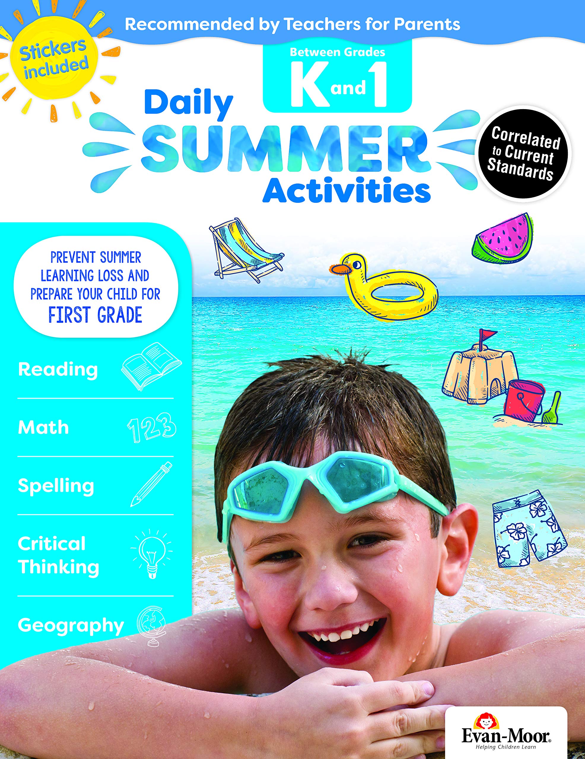 Daily Summer Activities Activity Book (Grades K-1) / Рабочая тетрадь