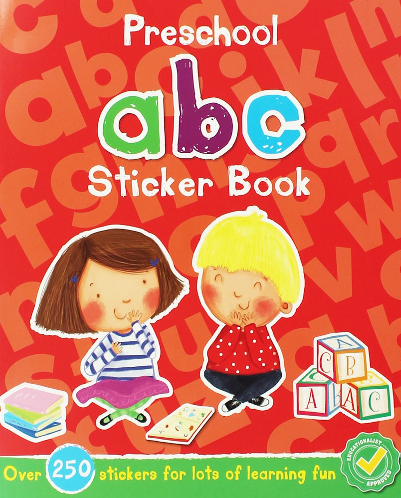 Preschool ABC Sticker Book