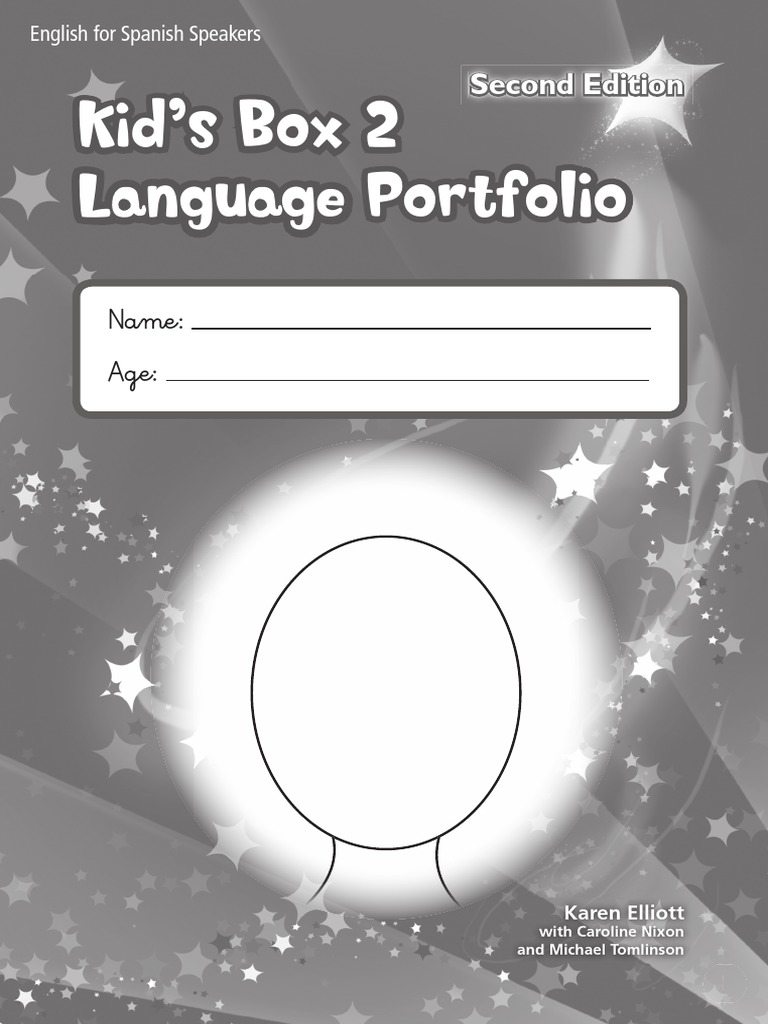Kid's Box Second Edition 2 Language Portfolio  Языковой портфель - 1