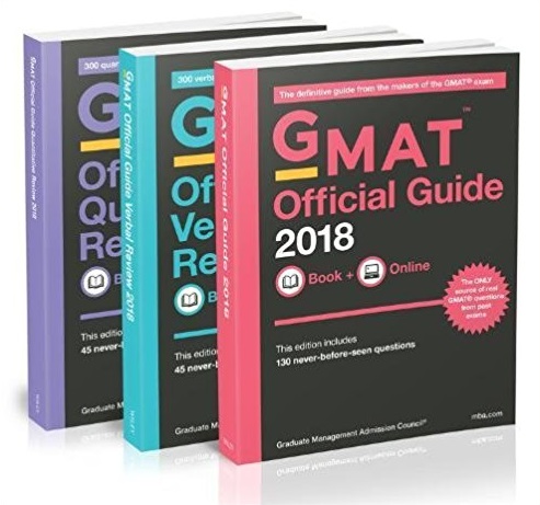 GMAT Official Guide 2018 Bundle + Online