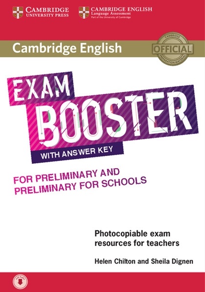 Cambridge English Exam Booster for Preliminary and Preliminary for Schools + Audio + Answers / Тесты + ответы