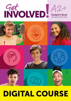 Get Involved! A2+ Digital Students Book + Workbook / Онлайн-учебник и тетрадь