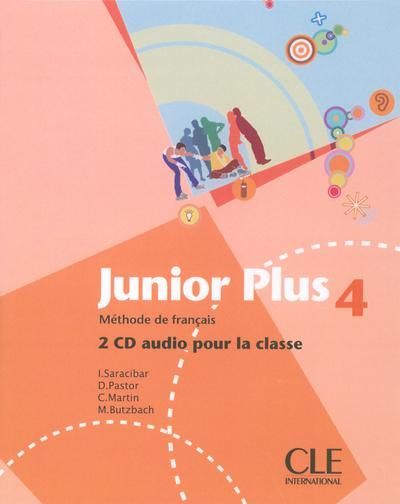 Junior Plus 4 CD pour la classe / Аудио диск для работы в классе
