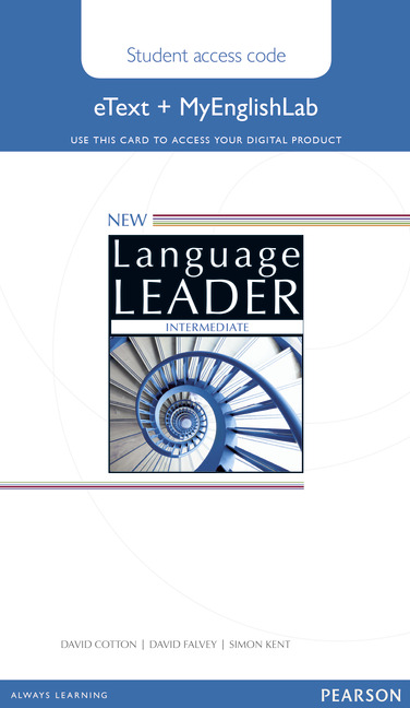 New Language Leader Intermediate eText + MyEnglishLab / Электронная версия учебника + онлайн-практика