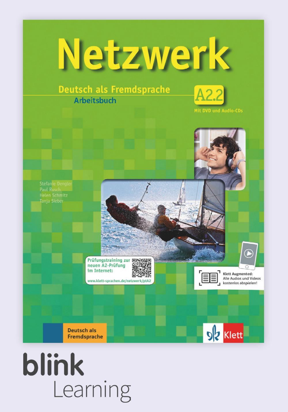Netzwerk A2.2 Digital Arbeitsbuch fur Lernende / Цифровая рабочая тетрадь для ученика (2 часть)
