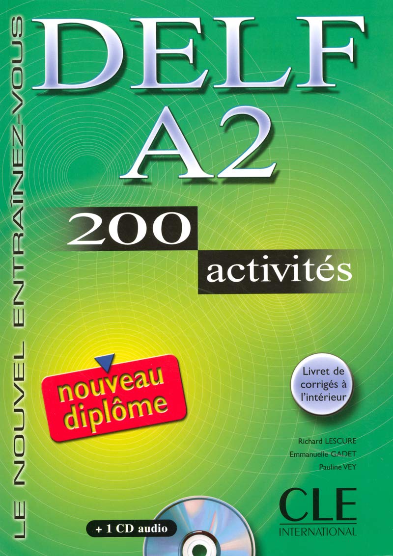 DELF A2 200 activites + Audio CD / Учебник + аудиодиск