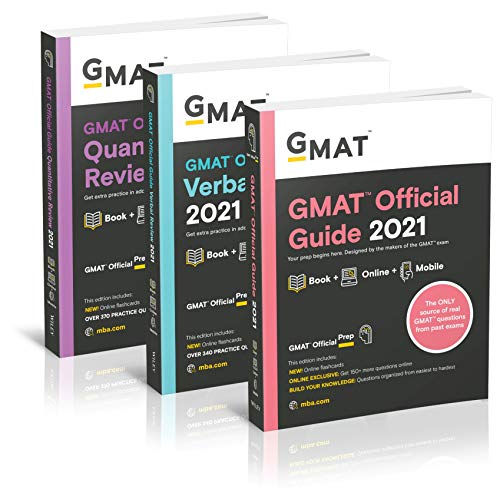 GMAT Official Guide 2021 Bundle + Online