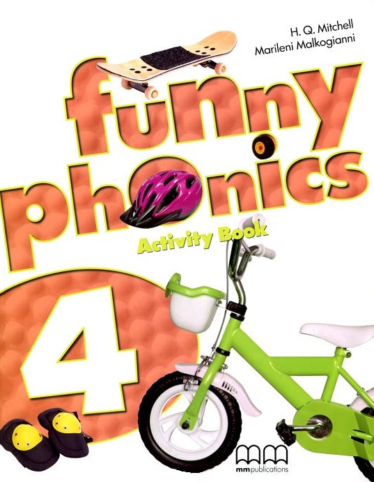 Funny Phonics 4 Activity Book + CD-ROM / Рабочая тетрадь