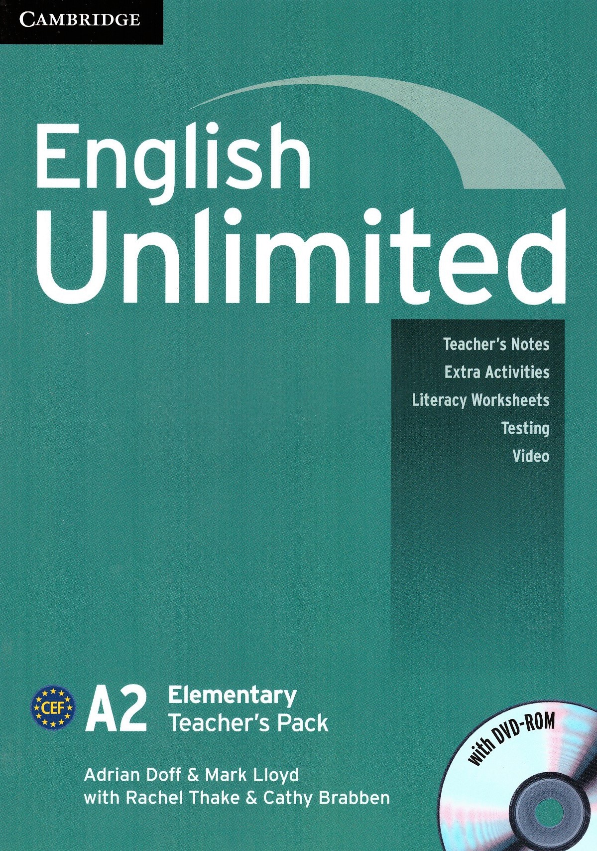 English Unlimited Elementary A2 Teacher's Pack + DVD-ROM / Книга учителя