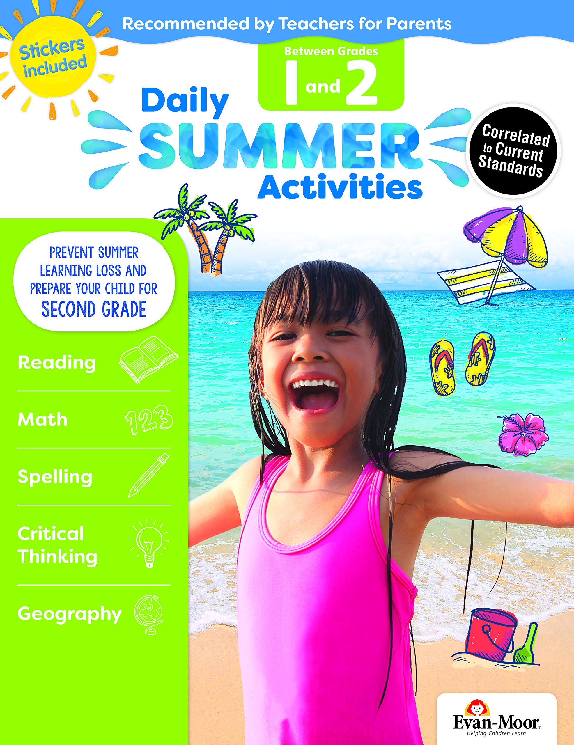 Daily Summer Activities Activity Book (Grades 1-2) / Рабочая тетрадь