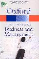 Oxford Dictionary of Business and Management (5th Edition)