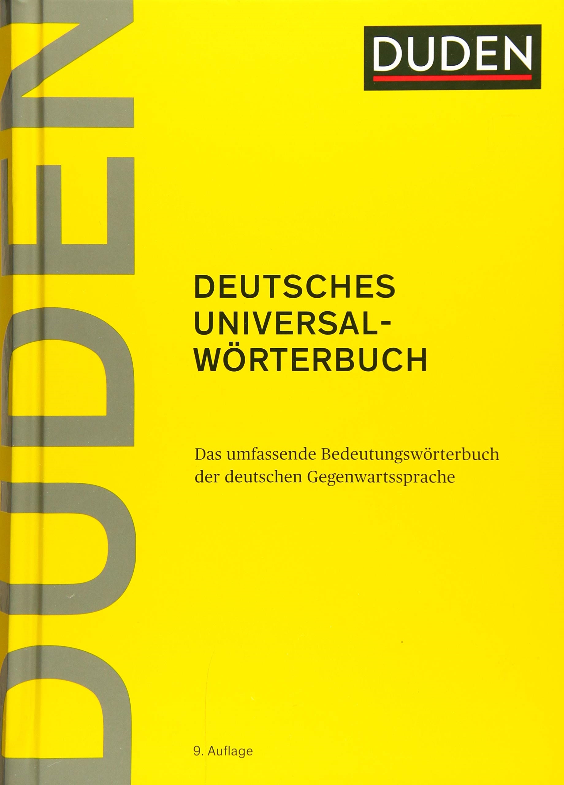 Duden. Deutsches Universalworterbuch (9 Auflage) Hardcover / Универсальный словарь немецкого языка (твердая обложка)