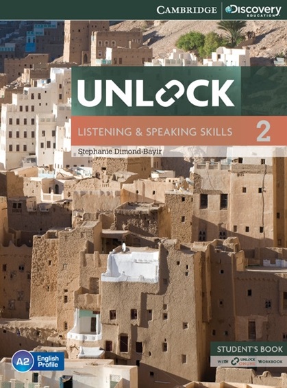 Unlock 2 Listening and Speaking Student's Book + Online Workbook / Учебник + онлайн тетрадь