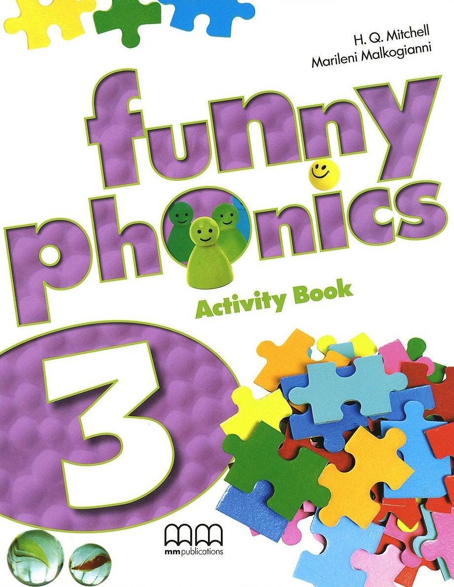 Funny Phonics 3 Activity Book + CD-ROM / Рабочая тетрадь