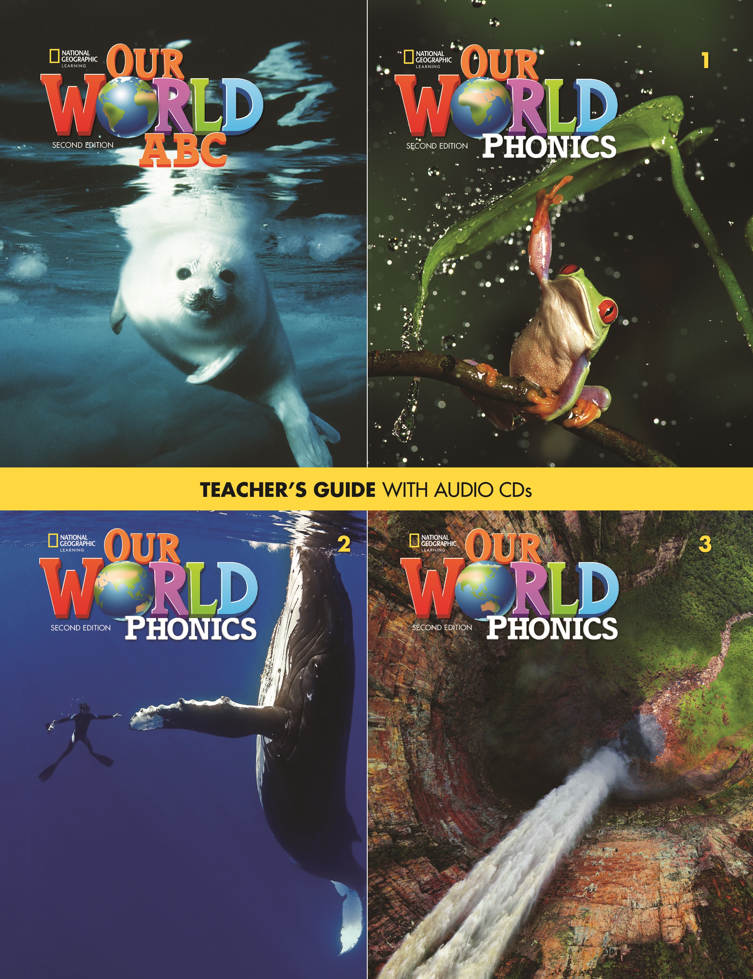 Our World (Second Edition) 1-3 Phonics and ABC Teacher's Guide / Книга для учителя к фонетике