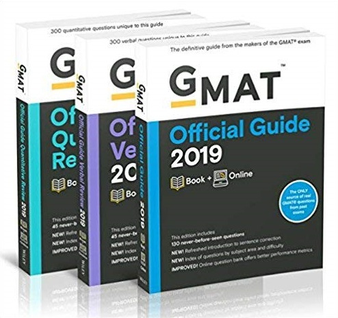 GMAT Official Guide 2019 Bundle + Online