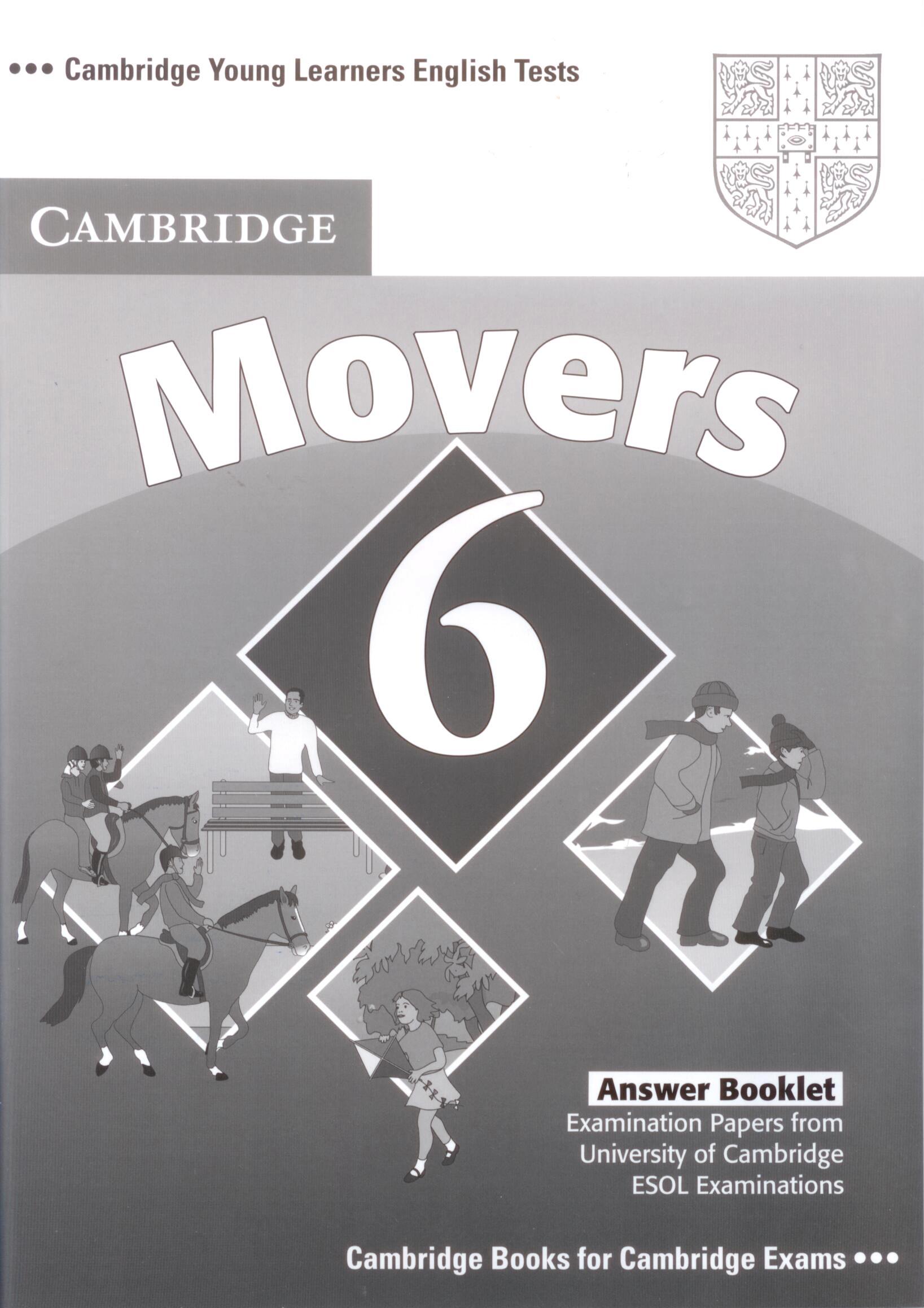 Movers 6 Answer Booklet / Ответы