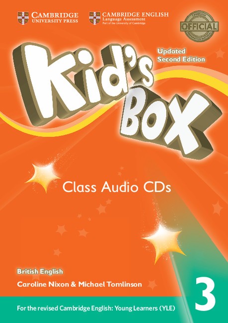 Kid's Box Updated Second Edition 3 Class Audio CDs  Аудиодиски лнз - 1