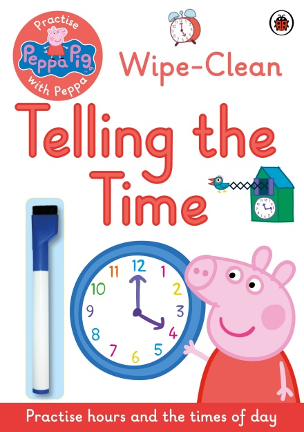 Wipe-Clean Telling the Time / Прописи 