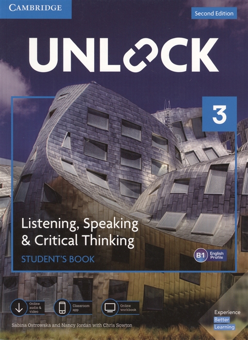Unlock (Second Edition) 3 Listening, Speaking and Critical Thinking Student's Book / Учебник + онлайн тетрадь