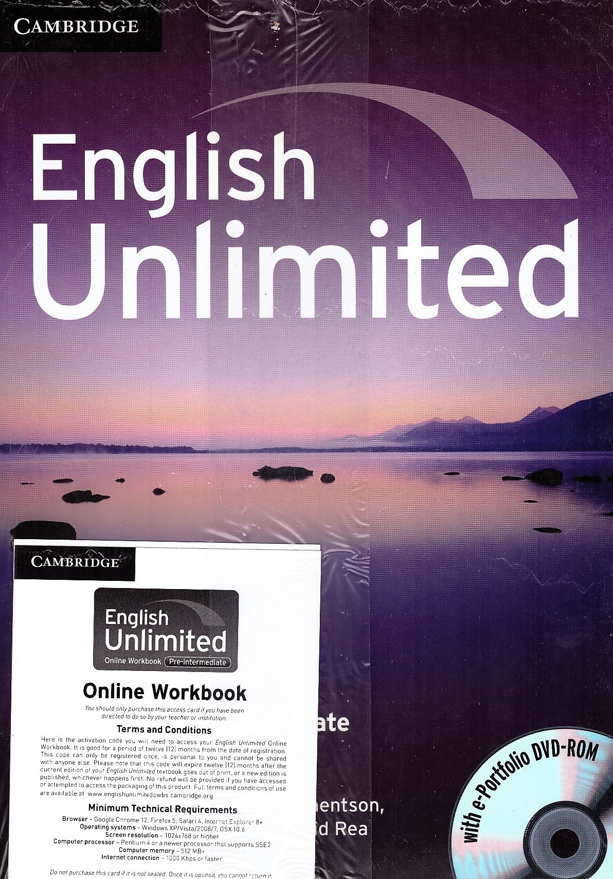 English Unlimited Pre-Intermediate B1 Coursebook Pack / Учебник + онлайн тетрадь