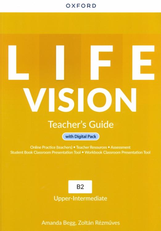 Life Vision Upper Intermediate Teacher's Guide + Digital Pack / Книга для учителя + онлайн-код - 1