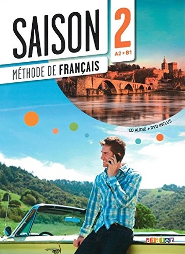 Saison 2 Methode de francais + CD audio + DVD / Учебник
