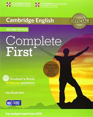 Complete First (Second Edition) Student's Pack / Учебник + рабочая тетрадь