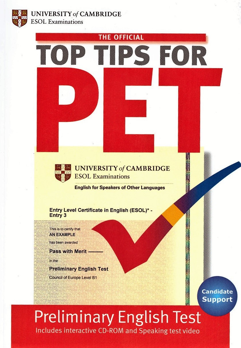 The Official Top Tips for PET + CD-ROM