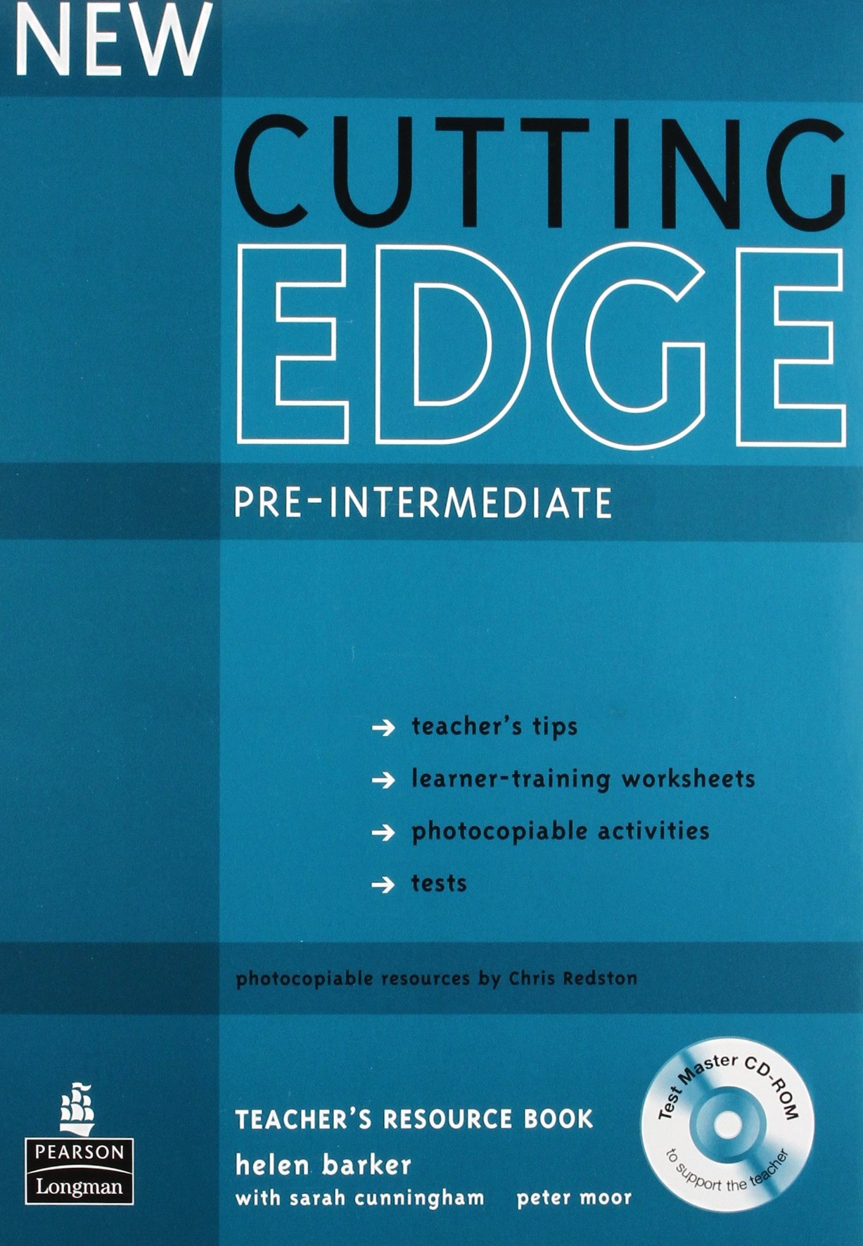 New Cutting Edge Pre-Intermediate Teacher's Resource Book + Test Master CD-ROM / Книга для учителя