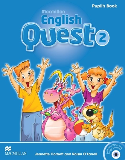 Macmillan English Quest 2 Pupil's Book + CD-ROM / Учебник