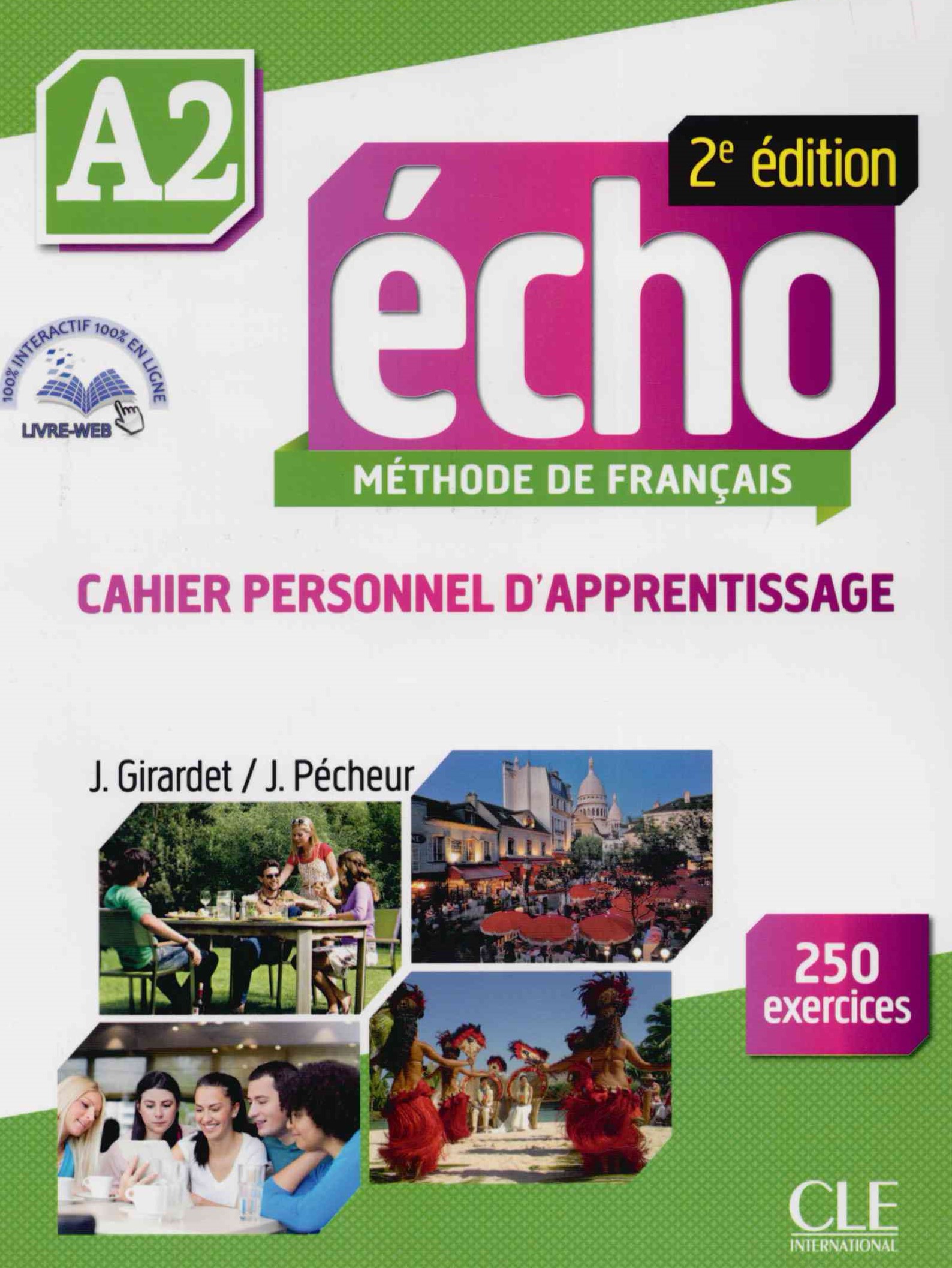 Echo (2e edition) A2 Cahier personnel d'apprentissage + Audio CD / Рабочая тетрадь
