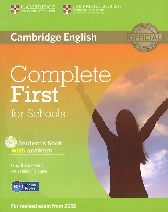 Complete First for Schools Student's Book + CD-ROM + Answers / Учебник + CD + ответы