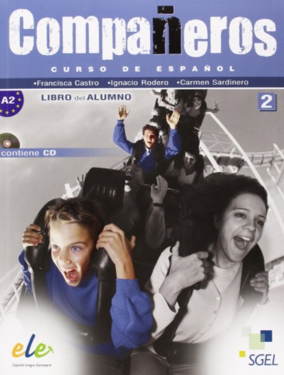 Companeros 2 Libro del Alumno + Audio CD / Учебник испанского языка + аудио CD