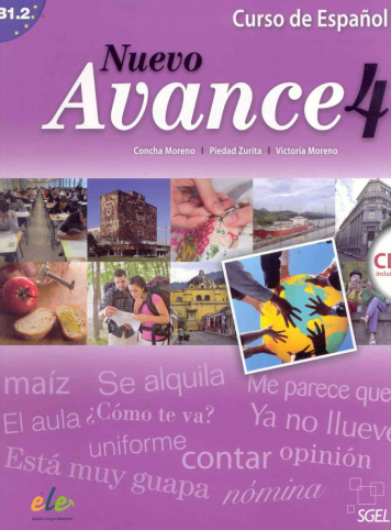 Nuevo Avance 4 Libro del alumno + Audio CD / Учебник