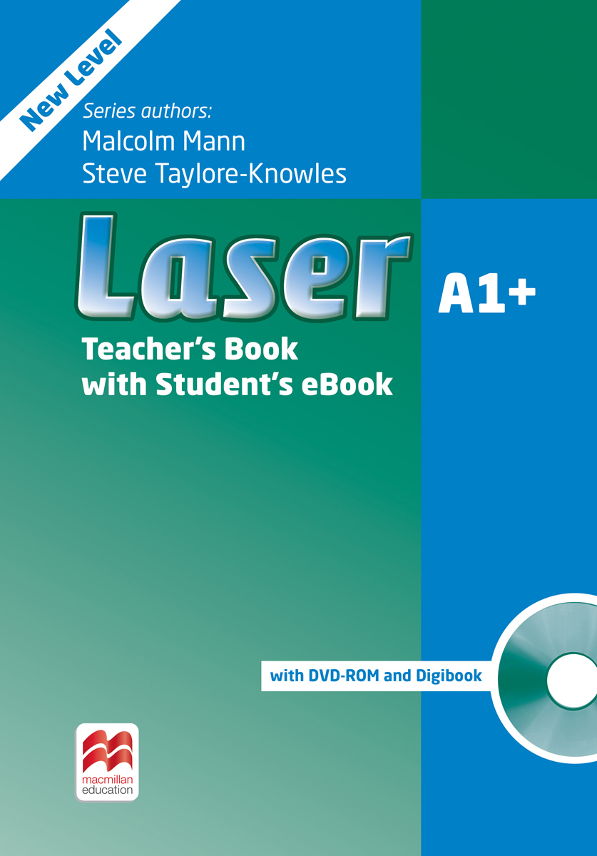 Laser Third Edition A1+ Teacher's Book with DVDROM and Student's eBook  Книга для учителя c электронной версией учебника  DVD