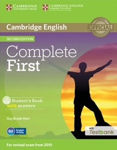 Complete First (Second Edition) Student's Book + CD-ROM + Answers + Testbank / Учебник + ответы + тесты