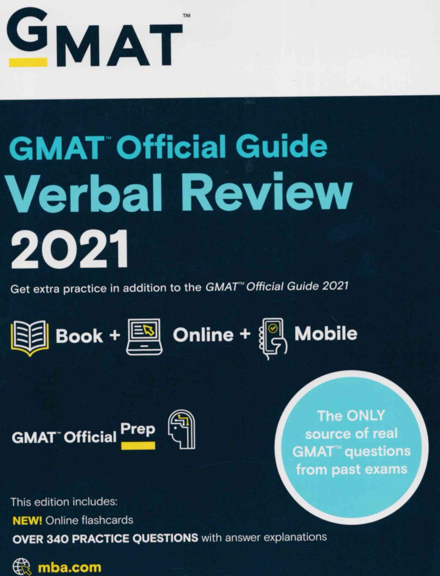 GMAT Official Guide 2021 Verbal Review + Online