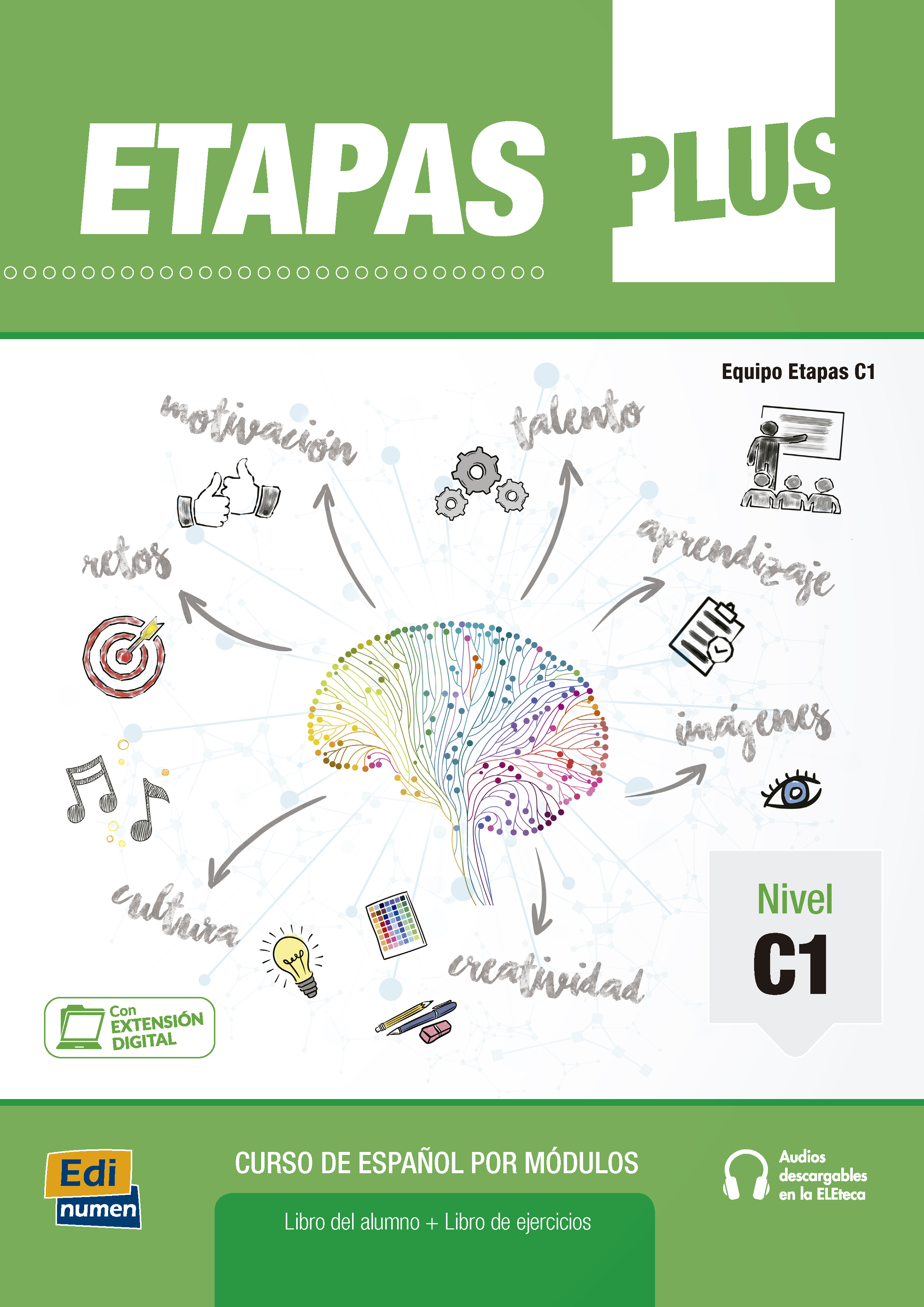 Etapas Plus C1 Libro del alumno + Libro de ejercicios / Учебник