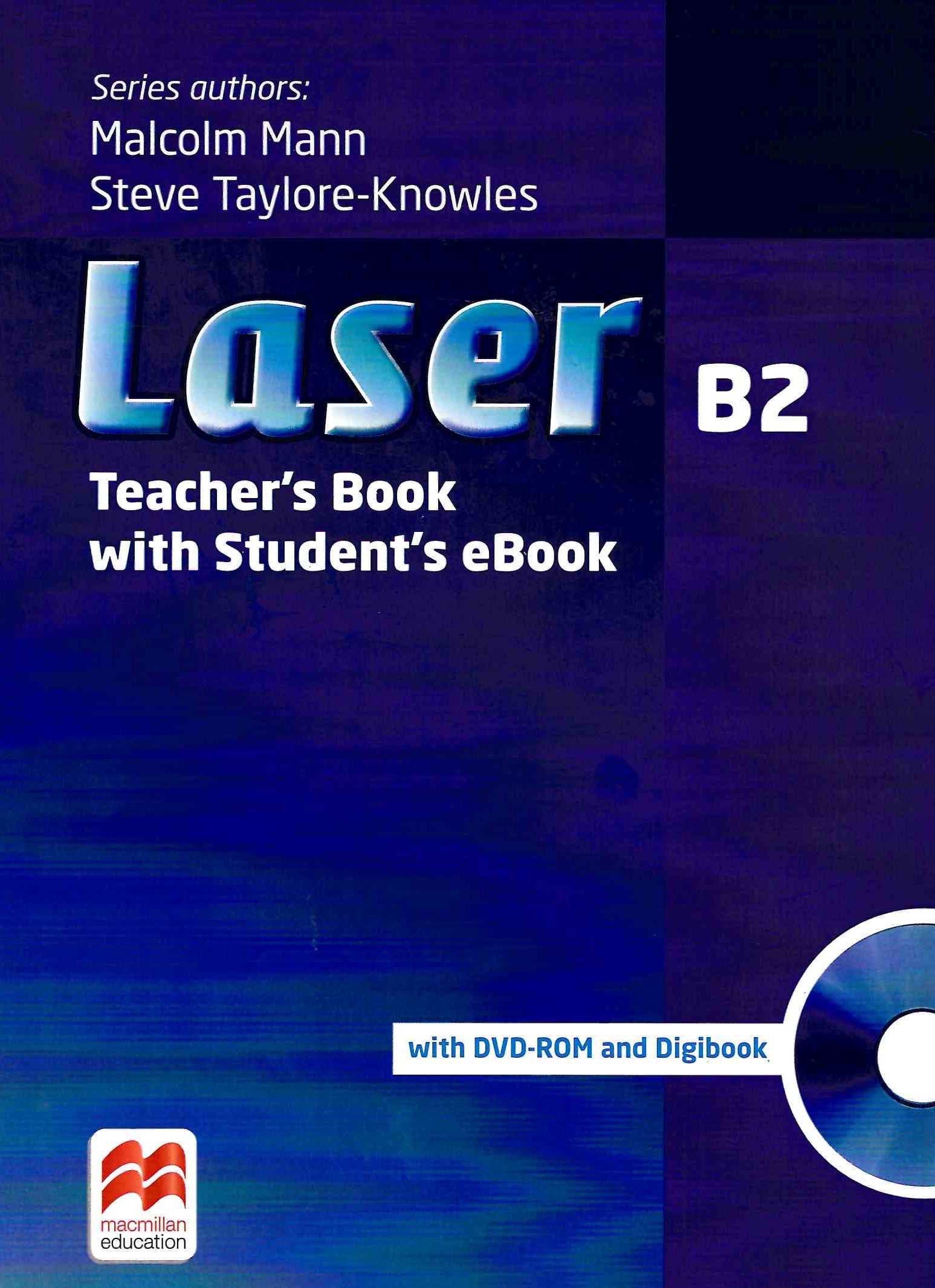 Laser Third Edition B2 Teacher's Book with DVDROM and Student's eBook  Книга для учителя c электронной версией учебника  DVD