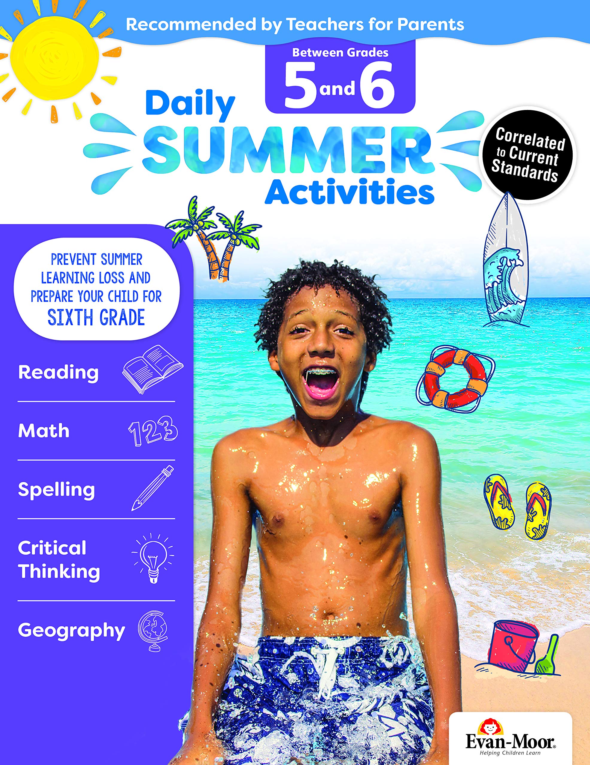 Daily Summer Activities Activity Book (Grades 5-6) / Рабочая тетрадь