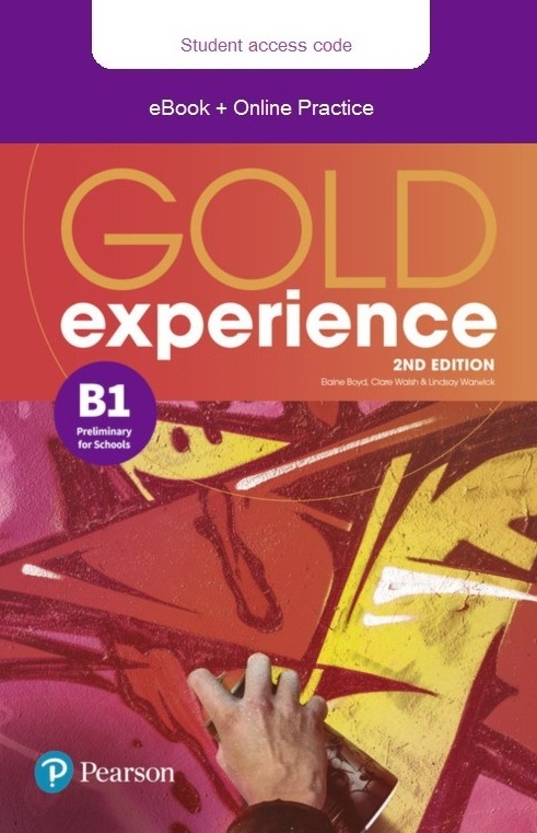 Gold Experience (2nd Edition) B1 eBook + Online Practice / Электронная версия учебника + онлайн-практика - 1