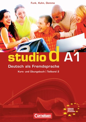 Studio d A1.2 Kurs- und Ubungsbuch + Audio CD / Учебник (2 часть)