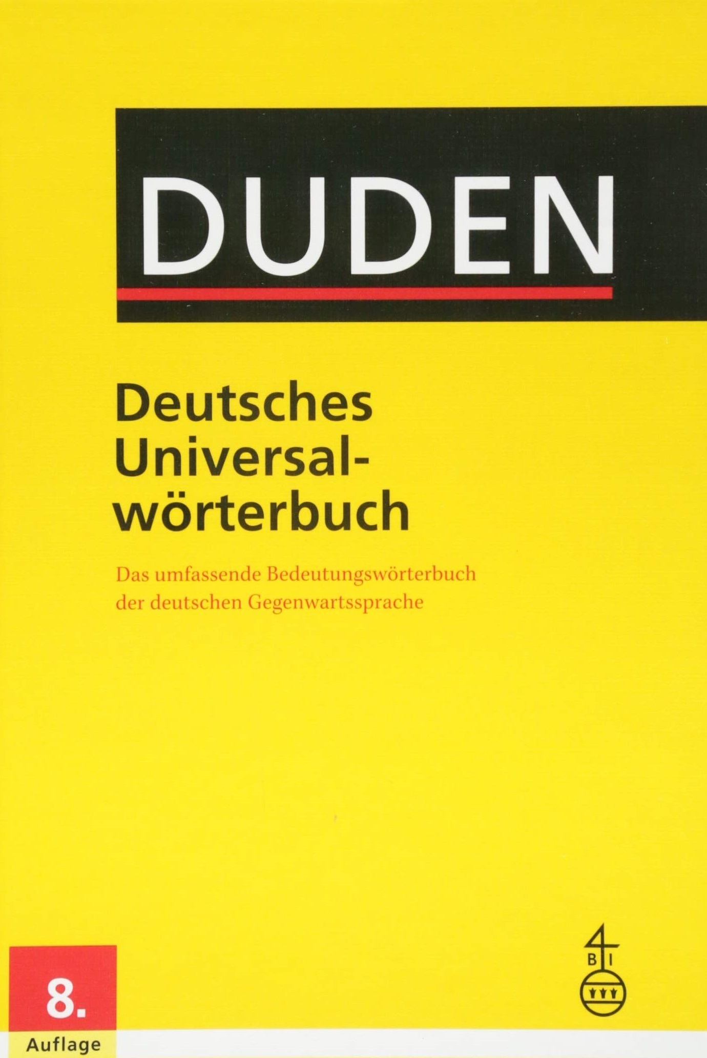 Duden. Deutsches Universalwoerterbuch (Hardcover) / Универсальный словарь немецкого языка (твердая обложка)
