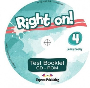 Right On! 4 Test Booklet CD-ROM / Аудиодиск к тестам