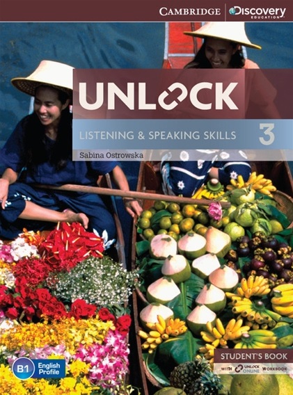 Unlock 3 Listening and Speaking Student's Book + Online Workbook / Учебник + онлайн тетрадь